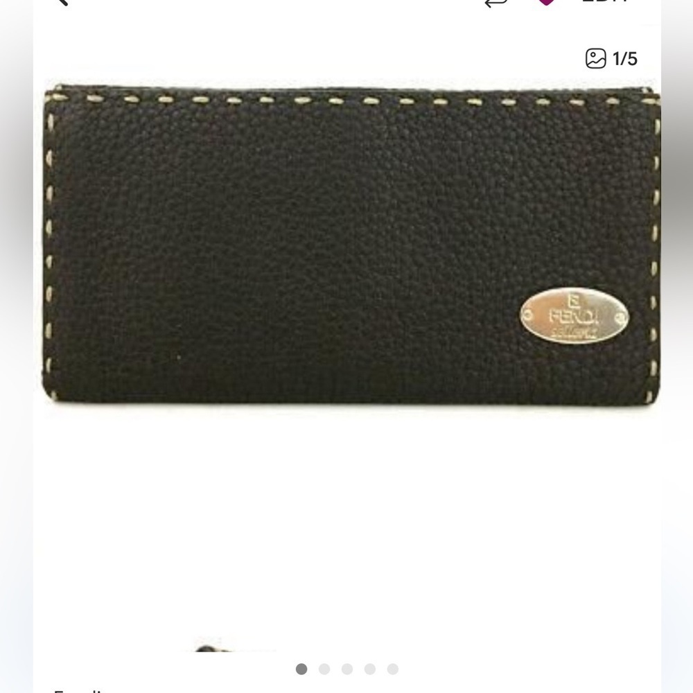 Elegant Authentic Fendi Wallet - Picture 4 of 11